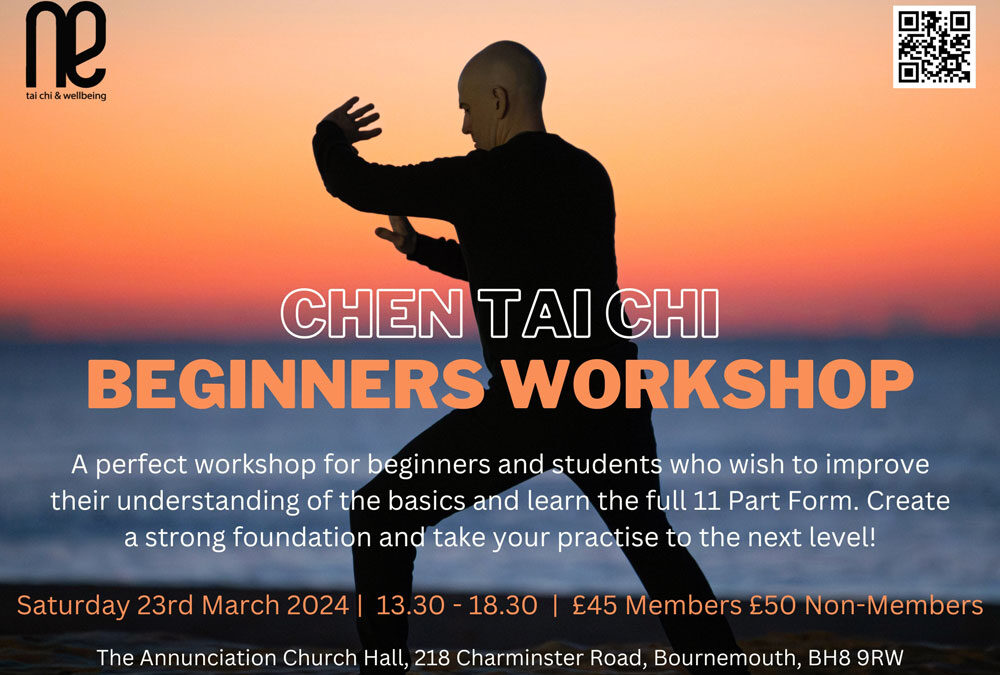 Beginners Tai Chi Workshop March 2024